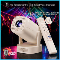 SYTA Nouveauté Projecteur intelligent portable 3-en-1 KTV+Jeu+LLTV U5 KTV 200ansi Mini projecteur de jeu