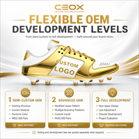 Fabricant de chaussures de football sur mesure OEM ODM, concevez vos propres chaussures de football avec logo, chaussures de football entièrement personnalisées OEM METALLIC GOLD