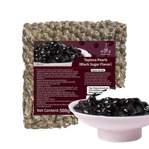 Perlas de Tapioca Redondas Marrones de Alta Calidad para Té, Postres de Burbujas, Marca Zonegoing, 900g - Product Image 4