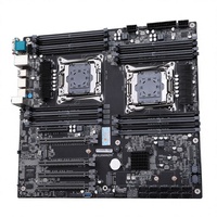 Carte mère PC HUANANZHI X10X99-16D E-ATX DDR4 pour serveur, prend en charge 16 emplacements de mémoire DDR4, capacité maximale de 1024 Go