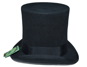 R118 100% Unisex Wool Top <strong>Hat</strong> Genuine Presidential <strong>Hat</strong> Wool Felt Fedora Cap Magic <strong>Hat</strong> <strong>Hight</strong> 22CM - Product Image 3
