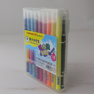 Top vendita in fabbrica 12/18/36/48 pennarello colore acquerello Set pennarello permanente <span class=keywords><strong>pennelli</strong></span> in feltro per la colorazione Top Seller disegno stazionario - Product Image 1