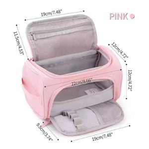 Grote Capaciteit Simplistisch Ontwerp Dubbellaags Etui Voor Studenten Kantoor Terug Naar School Briefpapier Benodigdheden Make-Up Tas