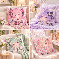 Coussins décoratifs personnalisés en gros avec insert, impression photo et logo, plusieurs tissus pour la décoration intérieure