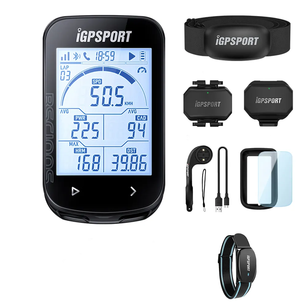 IGPSPORT BSC100S BSC 100S Ordenador de Ciclismo Ble ANT + Monitor de Ritmo Cardíaco Bicicleta GPS Impermeable Cronómetro Velocímetro