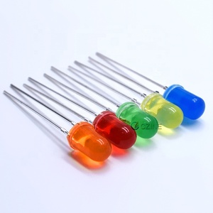 Dropshipping 1000 Cái/túi F5 Ống Kính Màu Tròn Đỏ Xanh Xanh Lá Cây Vàng Cam Các Loại 5 Mét Khuếch Tán Led Light-Emitting Diode DIY Kit - Product Image 4