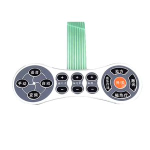 Không thấm nước kim loại <span class=keywords><strong>Dome</strong></span> Tactile màng Switch-bền cho công nghiệp & ngoài trời thiết bị điện tử - Product Image 1