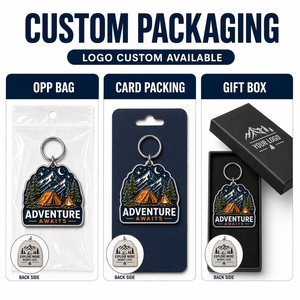 Llavero Personalizado con Temática de Montaña, Souvenir de Camping, Aleación de Zinc, Esmalte Suave 2D, para Regalo de <span class=keywords><strong>Club</strong></span> de Senderismo, Empaque Personalizado - Product Image 6