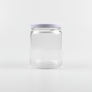 Aceite <span class=keywords><strong>de</strong></span> Coco Virgen y Envases <span class=keywords><strong>para</strong></span> Alimentos, Frasco Redondo <span class=keywords><strong>de</strong></span> Vidrio <span class=keywords><strong>de</strong></span> 500 ml, 550 ml, 473 ml, 16 oz con Tapa <span class=keywords><strong>para</strong></span> Ensaladas, Dulces, Aceite <span class=keywords><strong>de</strong></span> Oliva, Pasteles - Product Image 1