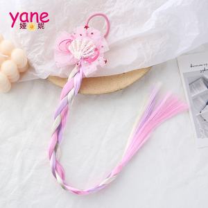 المألوف الشعر أربطة مرنة ل الباروكات والأطفال الملونة شريط مطاطي ذيل حصان - Product Image 6