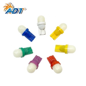 ไฟแฟลชแบบ ADT ความเร็วช้า 4 วินาที 2 หลอด LED 2835 SMD พร้อมฝาครอบแบบฝ้าขนาดเส้นผ่านศูนย์กลาง 10 มม. # 44 # หลอดไฟ LED สำหรับเครื่องพินบอล 47 BA9S 6.3V AC - Product Image 1