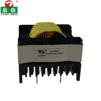 Transformateur haute tension ETD44, bobine d'allumage, variac variable flyback, élévateur de tension électrique monté sur circuit imprimé