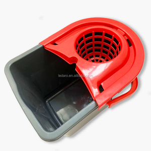 Xô Lau Sàn Bằng Nhựa Có Tay Cầm, Xô Lau Sàn Bằng Nhựa Màu Bạc 14L - Product Image 5