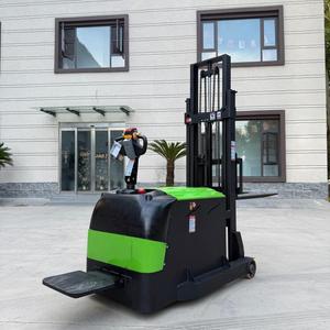 1500kg Vender bien Nuevo tipo Apilador hidráulico Camión elevador Pequeño camión de peso de equilibrio Carretilla elevadora eléctrica sin piernas - Product Image 4