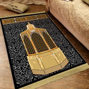 Tapis de prière musulmane islamique, usine Oem vente en gros