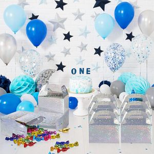 Bán buôn tùy chỉnh cầu vồng màu Holographic Kẹo hộp bên ủng hộ Hộp đồ ăn nhẹ Cookie đồ chơi bên đám cưới - Product Image 6