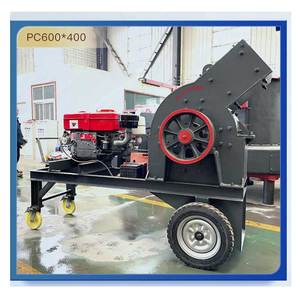 Frantoio a martelli mobile diesel compatto PC240X450 per estrazione oro e produzione di sabbia - Product Image 4