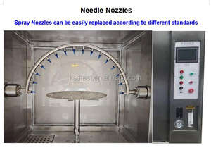 Maßgefertigte Elektronische Automatische Regenkammer mit IPX34 Wasserdichtigkeitszertifizierung und 220V Spannung für Laboranwendungen - Product Image 4