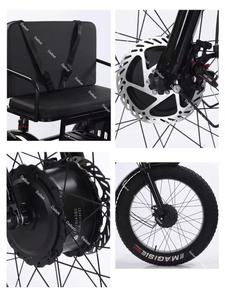 Nuovo Triciclo Elettrico a 3 Ruote per Anziani, Bici <span class=keywords><strong>Cargo</strong></span> a 2 Posti, Motore Anteriore da 750W, Batteria al Litio, 7 Velocità, Pneumatici Fat, Disponibilità USA - Product Image 4