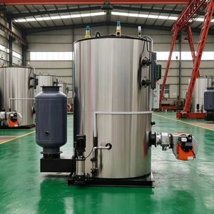 Générateur de vapeur à <span class=keywords><strong>gaz</strong></span> à démarrage rapide 50 kg/h, chaudière à vapeur verticale 35 kW pour la cuisson et la cuisson à la vapeur à petite échelle - Product Image 5