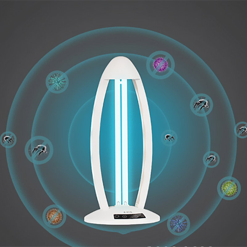 Ультрафиолетовая лампа для стерилизации, портативная Настольная лампа с дистанционным управлением и таймером для дома, больницы, школы, офиса