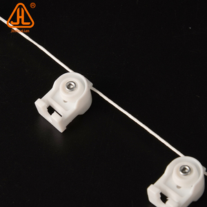 Rail de <span class=keywords><strong>rideau</strong></span> <span class=keywords><strong>électrique</strong></span> coureur en plastique drapé blanc <span class=keywords><strong>rideau</strong></span> crochet planeur coureur pour nouveau <span class=keywords><strong>Somfy</strong></span> piste piste <span class=keywords><strong>rideau</strong></span> vague - Product Image 3