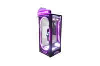 Machine distributrice commerciale de ciseaux à poupées, avec paiement double (pièces et QR), difficulté de coupe réglable, équipement de jeu pour enfants à prix gagnants