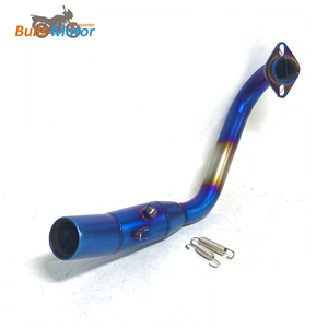 Para XMAX300 xmax300 <span class=keywords><strong>2017</strong></span> + sistema de escape accesorios de motocicleta tubo delantero de acero inoxidable deslizante - Product Image 2