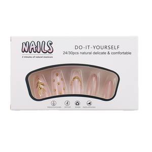 <span class=keywords><strong>Uñas</strong></span> Postizas Francesas con Diseño <span class=keywords><strong>de</strong></span> Ojo <span class=keywords><strong>de</strong></span> Gato y Lunares, con Línea Dorada, <span class=keywords><strong>Uñas</strong></span> Postizas Clásicas <span class=keywords><strong>de</strong></span> Lujo con Pestañas Adhesivas, Suministros <span class=keywords><strong>de</strong></span> Manicura del Fabricante - Product Image 5