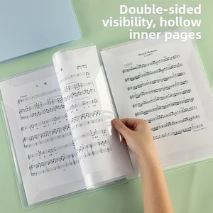 Cartella Porta Spartiti <span class=keywords><strong>A4</strong></span> Impermeabile in PP, Raccoglitore ad Anelli Personalizzabile - Product Image 4