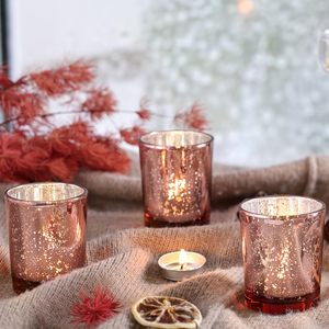 Bougeoir en verre en métal vintage moderne de luxe décoration simple de maison et de mariage chandelier électrolytique <span class=keywords><strong>Ware</strong></span> coupe étoilée - Product Image 1