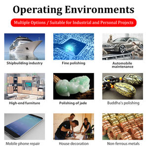 Dischi Abrasivi in Fibra di Resina con Ossido di Alluminio 4-7 Pollici per Acciaio, Ceramica e Carburo di Silicio - Product Image 6