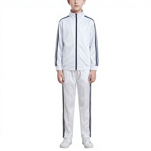 Wholesale High Quality Winter Primary School Uniforms for <b>Children</b> Jacket & Long Pants <b>Set</b> Custom Logo School Uniform Suit - Product Image 1