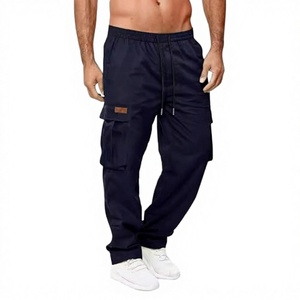 Wholesale OEM Tether <b>Cargo</b> <b>Pants</b> <b>Work</b> Multi High Quality New Cotton 6 Pocket Casual Custom Baggy Straight Canvas <b>Pants</b> for Men - Product Image 3