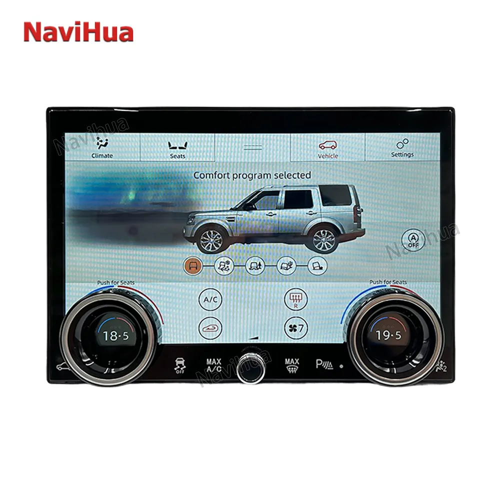 NaviHua 새로운 도착 10.1 ''스크린 자동차 기후 제어 에어컨 AC 패널 랜드로버 디스커버리 4 20111-2015 최대 NEW