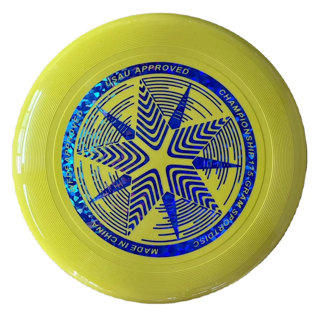 WFDF-Zertifizierung frisbeed Hersteller Großhandel Ultimate Frisbeed Toys Blank Flying Disc Benutzer definiertes Logo Frisbeed