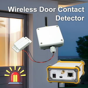 Détecteur de porte/fenêtre sans fil intelligent 433 MHz RF, capteur de contact pour alarme sans fil - Product Image 1