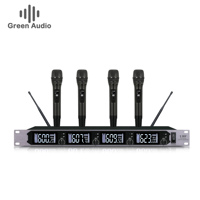 Microphone professionnel GAW-BR620B microphones sans fil UHF sans fil Convient aux performances sur scène kTV bar Activités de plein air