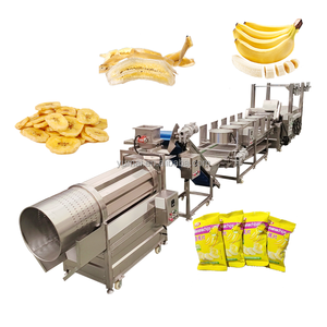 Kleine Voll Edelstahl 304 Automatische grüne Bananen chips <span class=keywords><strong>Peeling</strong></span> Slicer Schneiden Braten Verarbeitung maschine - Product Image 5