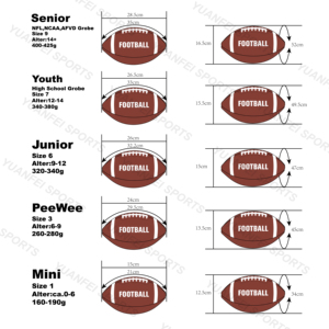 Harga Pabrik Perlengkapan Rugby OEM Ukuran 9 Logo Kustom Bola Sepak Bola Amerika Bola Liga Resmi Rugby Sepak Bola Amerika - Product Image 5