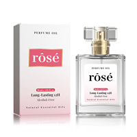 Marque privée Huile de parfum naturelle biologique élégante Huile de parfum de longue durée pour femmes Vente en gros
