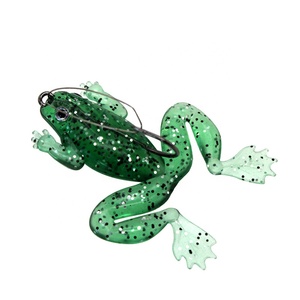 <span class=keywords><strong>Leurre</strong></span> spinning original artificiel 6cm <span class=keywords><strong>Surface</strong></span> Swim Bait Soft PVC Fishing Frog Lure - Product Image 5