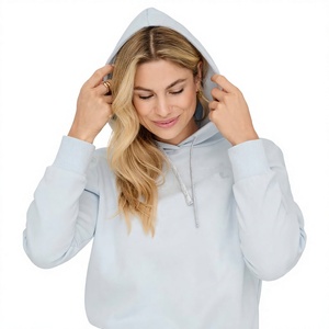 New Arrival Oversize Women's Hoodies Drop Shoulder 100% Cotton Long Sleeves Hoodies For Adults Women's - Product Image 5