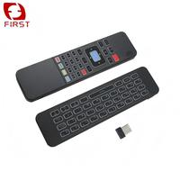 Mini clavier télécommande sans fil 2,4 G T3-C de qualité supérieure avec récepteur noir pour Android