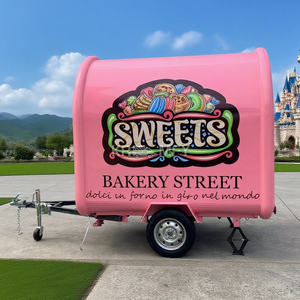 Nuevo Remolque de Comida Móvil para Camiones de Helados y Hot Dogs, Totalmente Equipado, Carritos de Venta Ambulante, Kiosco de Comida Callejera - Product Image 4