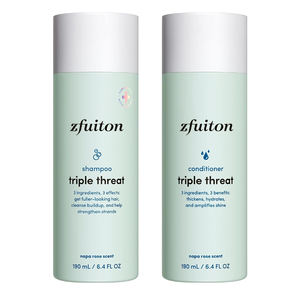 Set de Champú y Acondicionador Triple Threat para Mujer - Engrosa, Hidrata, Reduce la Caída del Cabello - Product Image 1