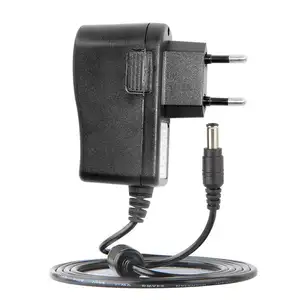 Adaptateur d'alimentation ac dc mural 5v 1a 1000ma ac dc avec prise cc 5.5x2.5mm pour transformateur led