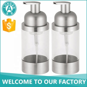 Botella de Plástico Esmerilada de 250 ml para Jabón Líquido Transparente, Botella con Bomba para Loción Corporal, Envase de Plástico para Detergente en Gel - Product Image 3