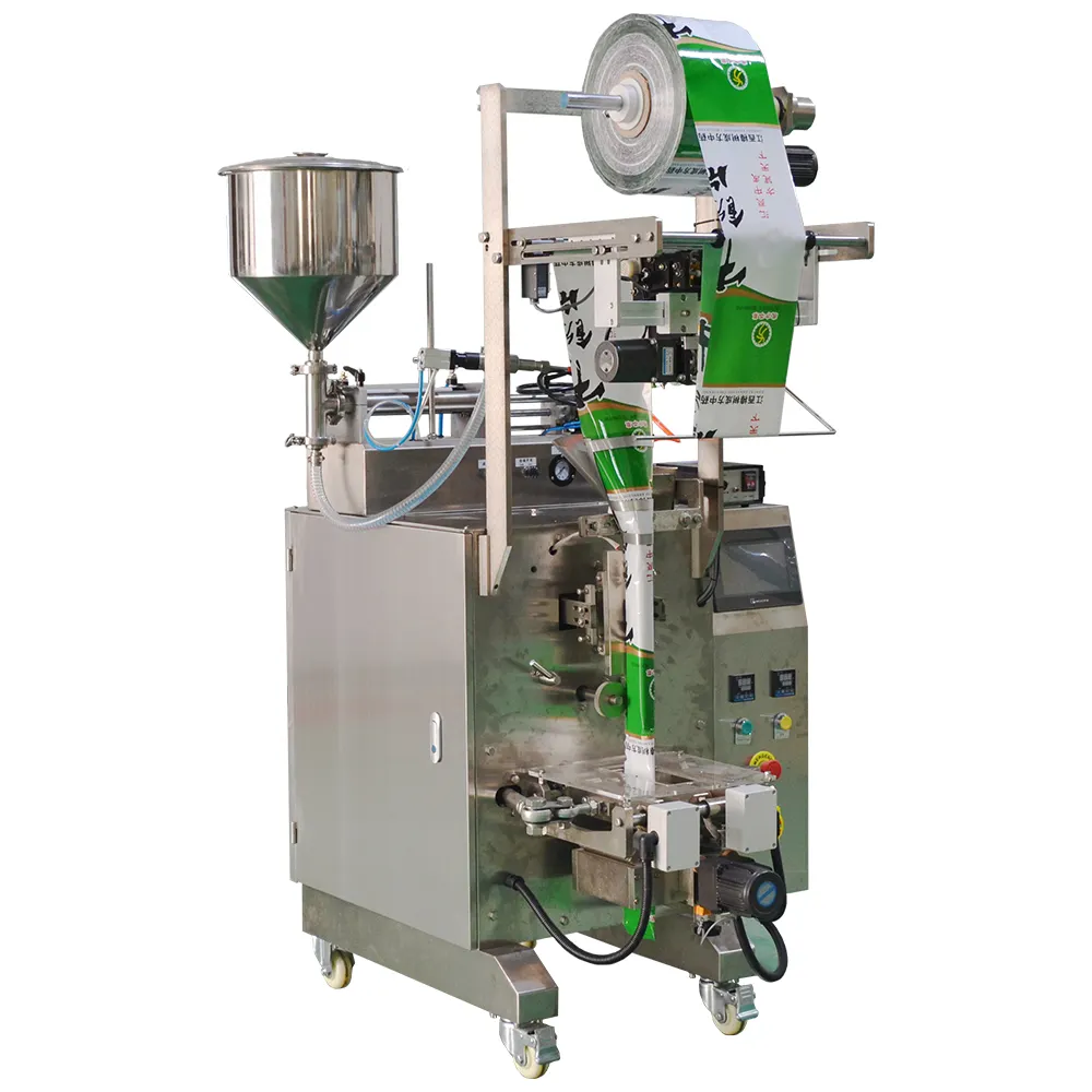 Automatic Liquid Filling Packing Machine Tomato Paste Juice Jam Oil Cream Honey Cheese Lotion Sealing Packaging Equipment