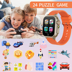 32 Eğlenceli Oyunlu Çocuk Akıllı Saati Erkek Kızlar İçin, 100 Öğrenme Kartlı Kameralı Çocuk Akıllı Saati 3-12 Yaş Çocuklar İçin - Product Image 5